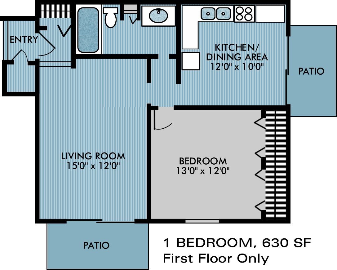 One Bedroom Apartment