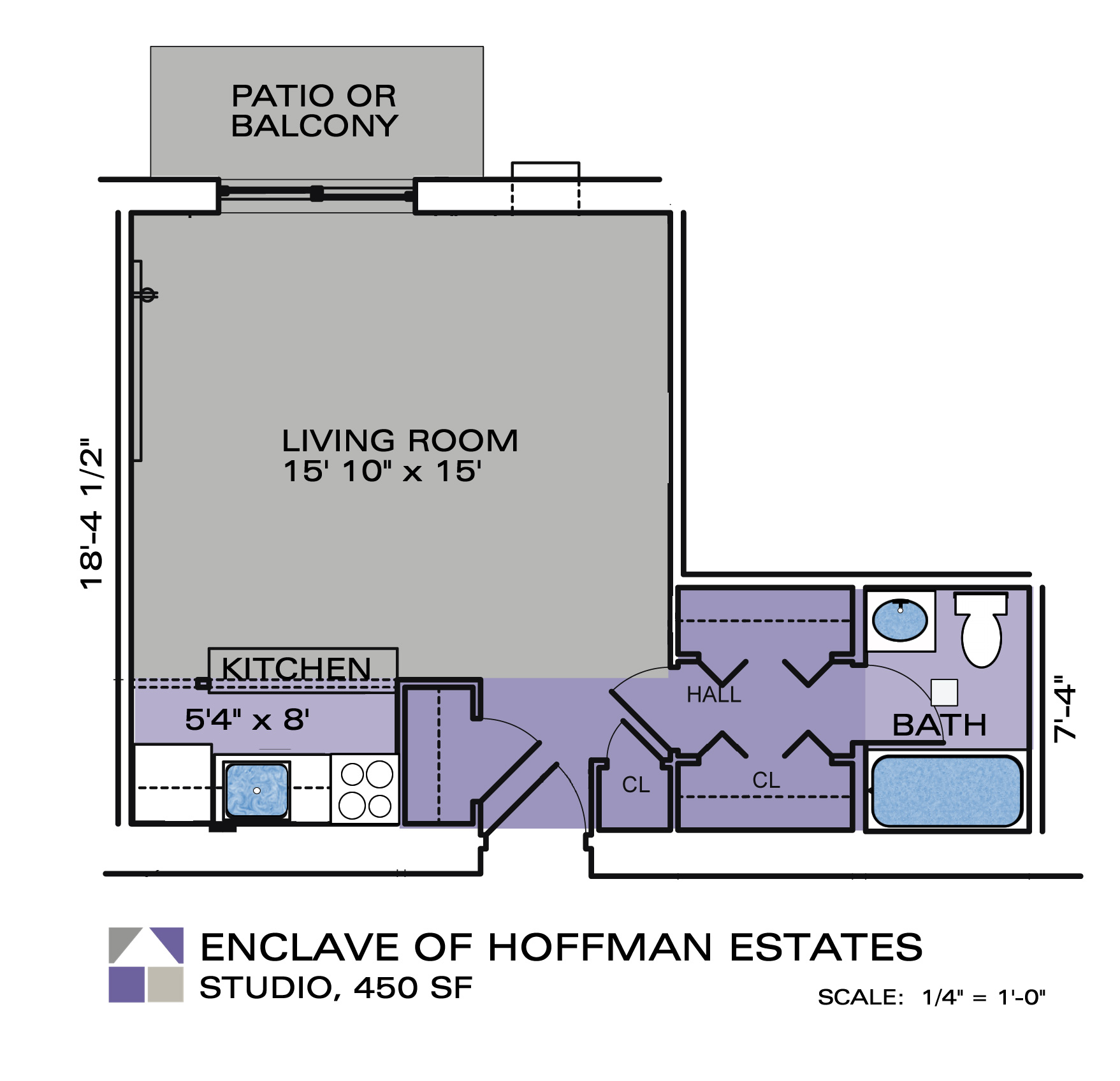 Studio Floor Plan